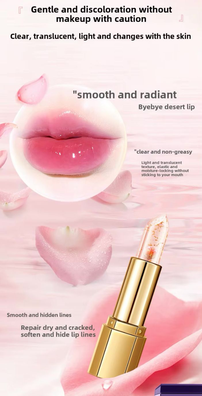 Jelly Lipstick Color Changing